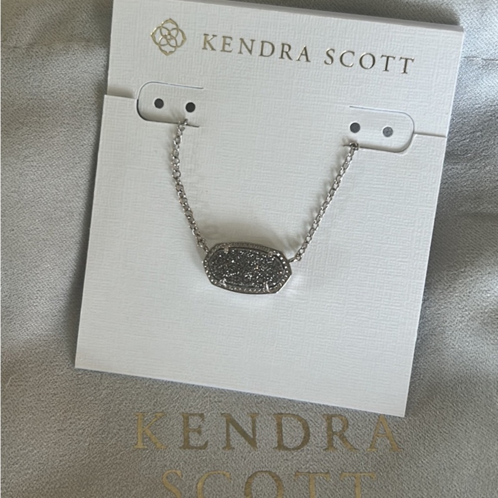 Kendra Scott silver necklace